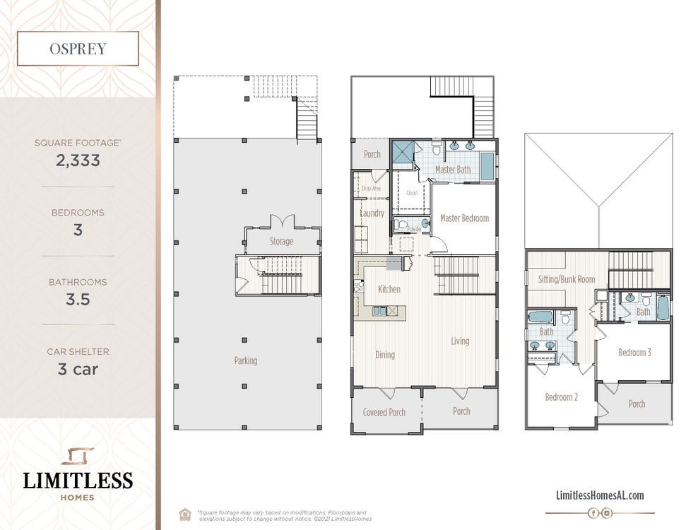 Osprey Home with 3 Bedrooms